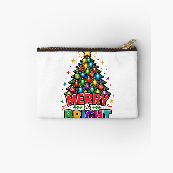 Item preview, Merry and Bright Colorful Christmas Lights Tree Design designed and sold by KristenosNehk.