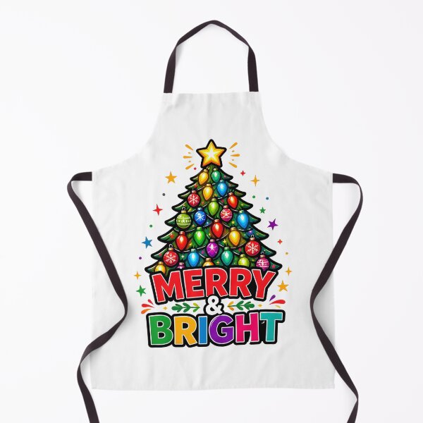 Item preview, Merry and Bright Colorful Christmas Lights Tree Design designed and sold by KristenosNehk.