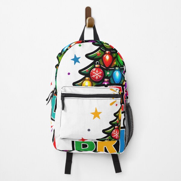 Item preview, Merry and Bright Colorful Christmas Lights Tree Design designed and sold by KristenosNehk.