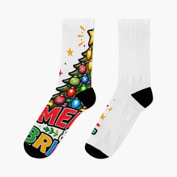 Item preview, Merry and Bright Colorful Christmas Lights Tree Design designed and sold by KristenosNehk.
