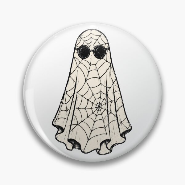 Item preview, Vintage Halloween Spooky Ghost Spiderweb designed and sold by Timeless Bond Designs.