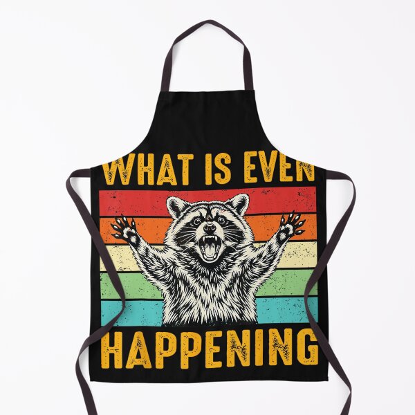 Item preview, What Is Even Happening Raccoon Funny Animal Humor designed and sold by BrockmeyeSB.