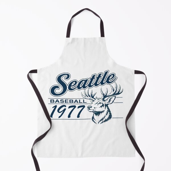 Item preview, Seattle Baseball 1977 Deer Vintage Retro designed and sold by ManuelCai10045.