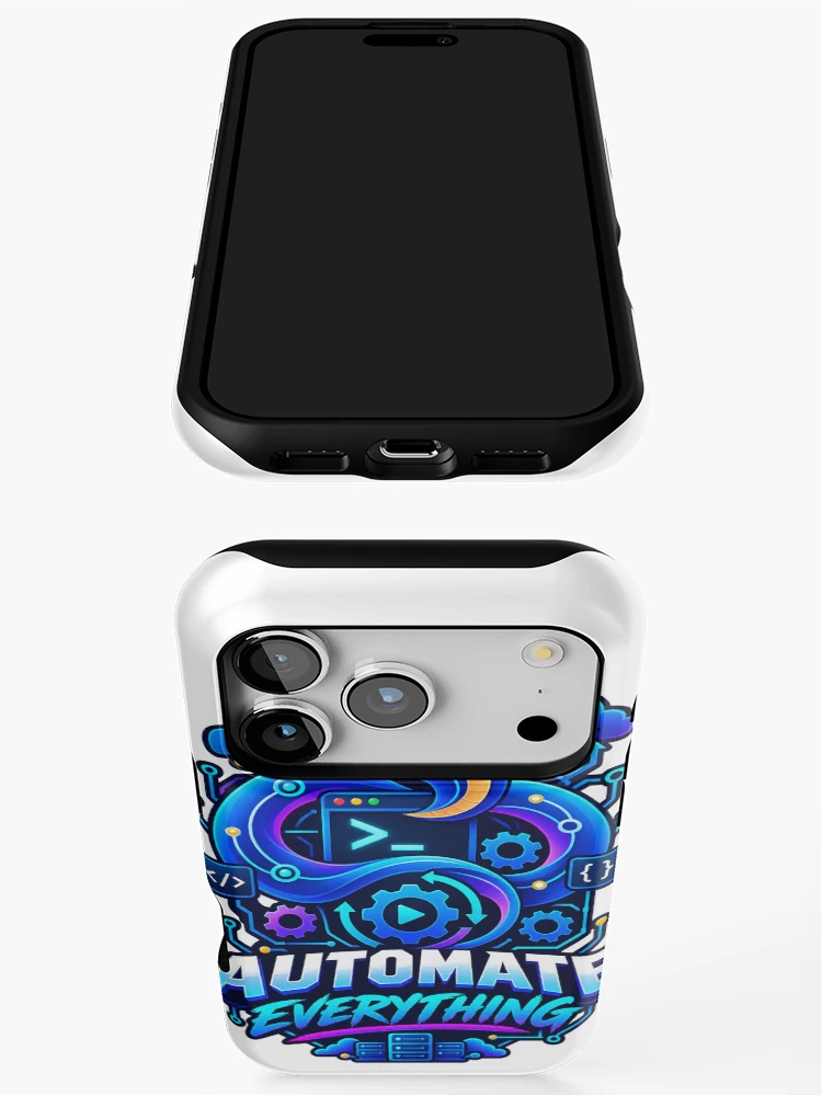 Thumbnail 3 of 4, iPhone Case, Python Automation Engineer Circuit Design designed and sold by LUM3RA.