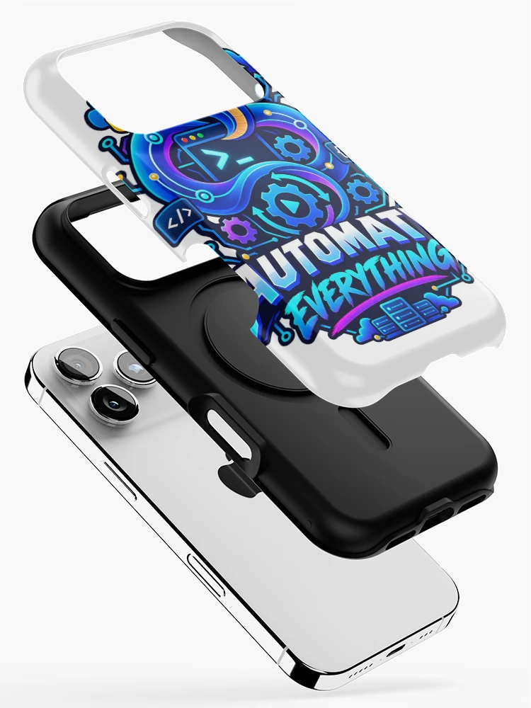 Thumbnail 2 of 4, iPhone Case, Python Automation Engineer Circuit Design designed and sold by LUM3RA.