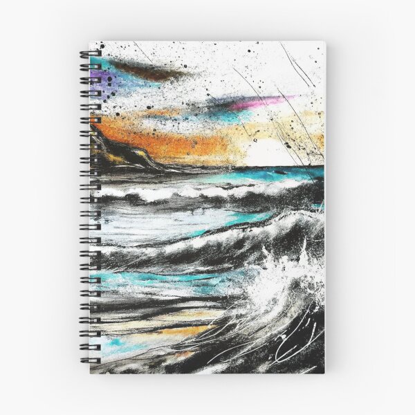 Item preview, Crashing Ocean Waves Abstract Seascape designed and sold by zozosazap.