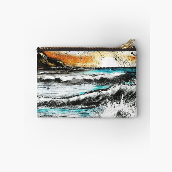 Aperçu de l'œuvre Crashing Ocean Waves Abstract Seascape créée et vendue par zozosazap.