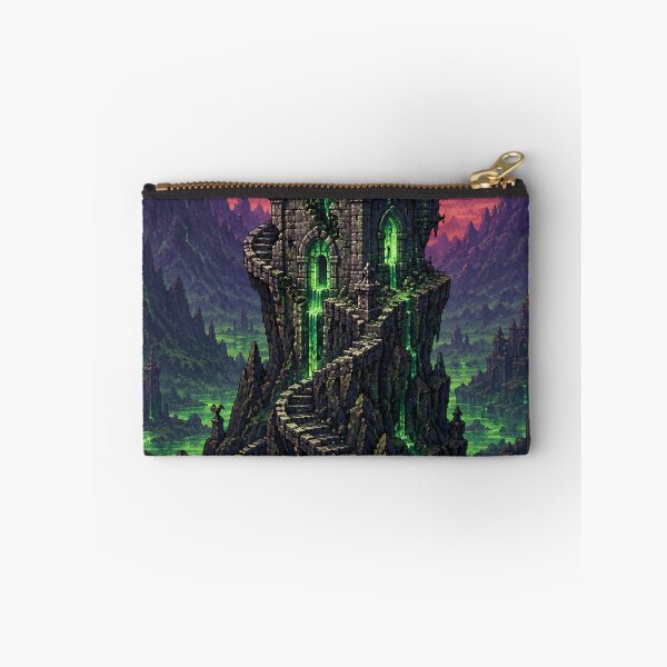 Item preview, Dark Fantasy Pixel Art: Blighted Alchemist Tower designed and sold by bapupa.