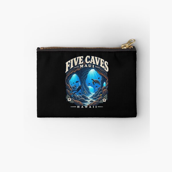 Item preview, Five Caves Maui Hawaii Scuba Diving Lava Caverns designed and sold by SubtleSplit.