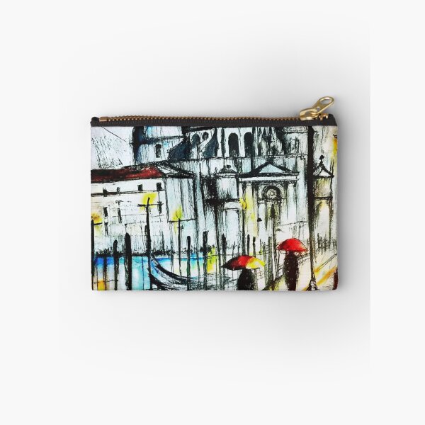 Item preview, Rainy Venice Cityscape Ink Painting designed and sold by zozosazap.