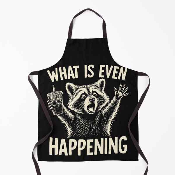 Item preview, What Is Even Happening Raccoon Funny Animal Humor designed and sold by BrockmeyeSB.