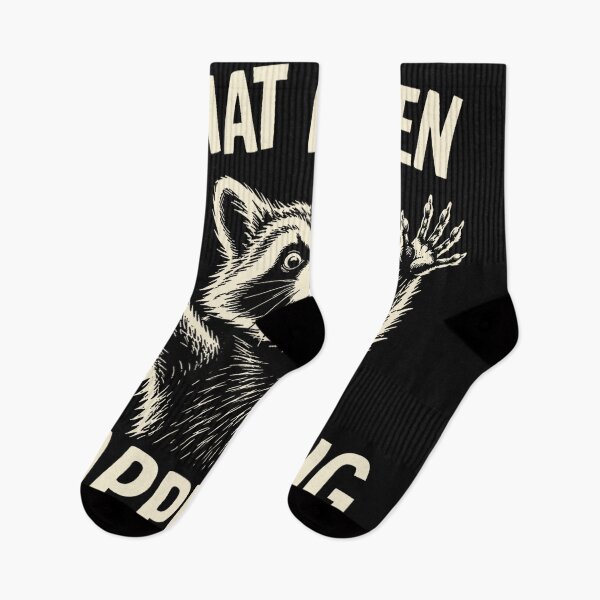 Item preview, What Is Even Happening Raccoon Funny Animal Humor designed and sold by BrockmeyeSB.