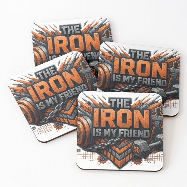 Item preview, Snappy THE IRON IS MY FRIEND Wearable Art designed and sold by dazzlemakers.