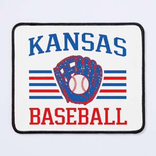 Item preview, Kansas Baseball Retro Glove Comfort designed and sold by ManuelCai10045.