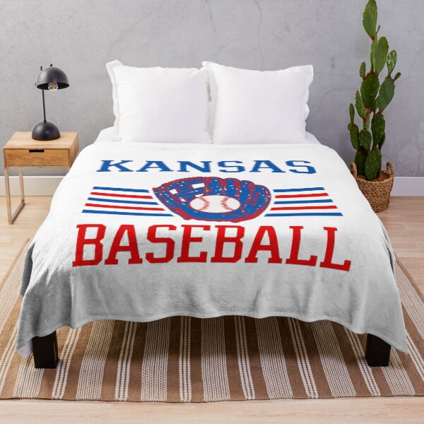 Item preview, Kansas Baseball Retro Glove Comfort designed and sold by ManuelCai10045.