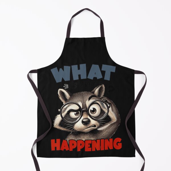 Item preview, What Is Even Happening Confused Raccoon Animal Lover Humor designed and sold by BrockmeyeSB.