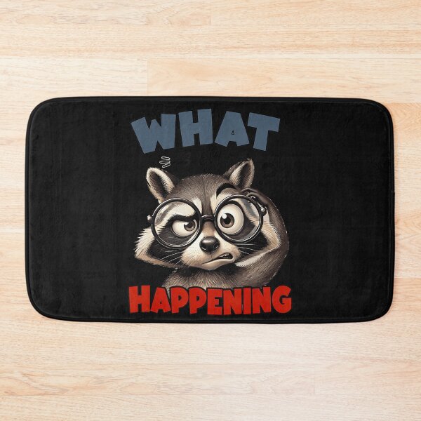 Item preview, What Is Even Happening Confused Raccoon Animal Lover Humor designed and sold by BrockmeyeSB.
