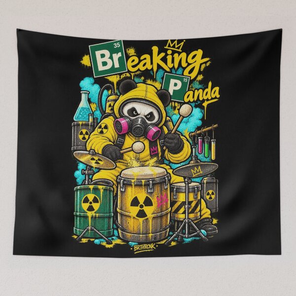 Item preview, Breaking Panda - Panda Bongo / Conga Player designed and sold by BRTHRCNK01.