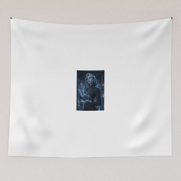 Item preview, Mystic Sorceress with Glowing Blue Magic designed and sold by CathryneDelamort.