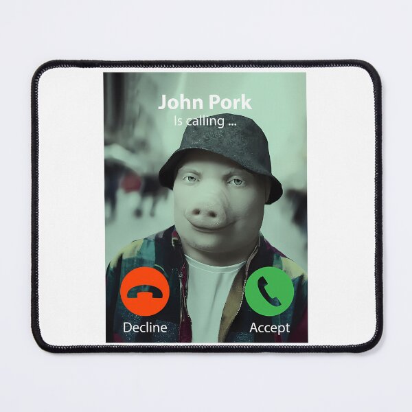 Item preview, John Pork John Pork Is Calling designed and sold by tamiya-mortimer.