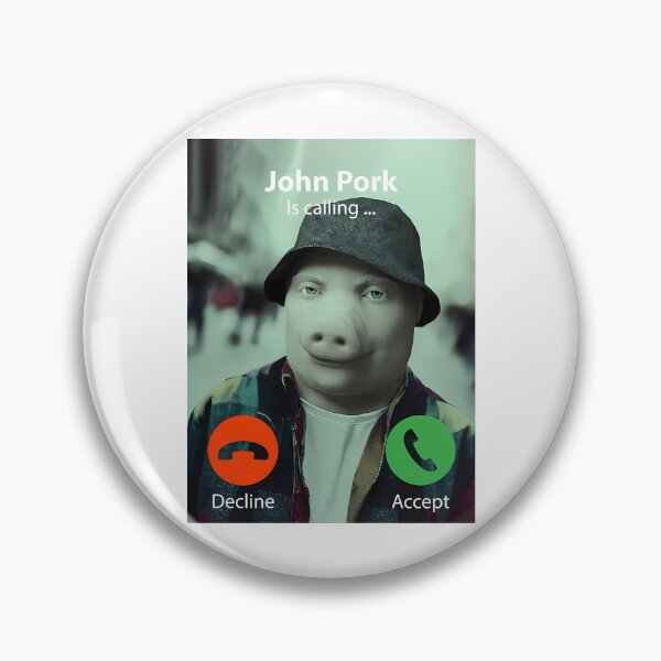 Item preview, John Pork John Pork Is Calling designed and sold by tamiya-mortimer.