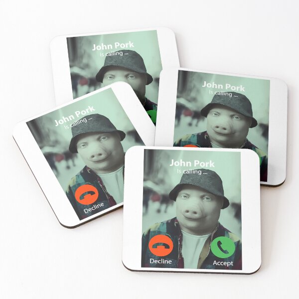 Item preview, John Pork John Pork Is Calling designed and sold by tamiya-mortimer.
