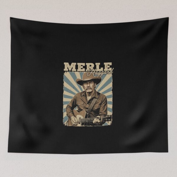 Item preview, Merle Haggard /// Retro Style Country Music #443 designed and sold by design-aas-sum.