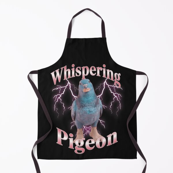 Item preview, Whispering Pigeon Funny Meme Bird Lover Design designed and sold by BrockmeyeSB.