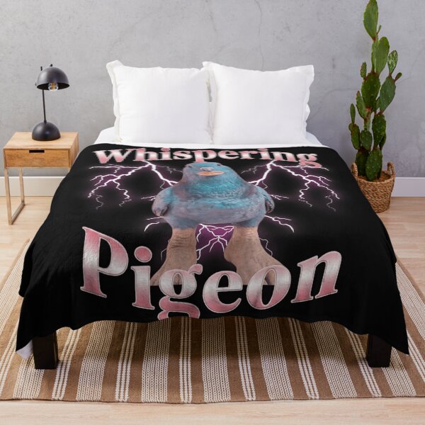 Item preview, Whispering Pigeon Funny Meme Bird Lover Design designed and sold by BrockmeyeSB.