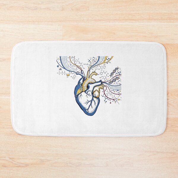 Item preview, Anatomical Heart Cardiology Biochemistry DNA Data Science Aesthetic designed and sold by mood-draftsman.