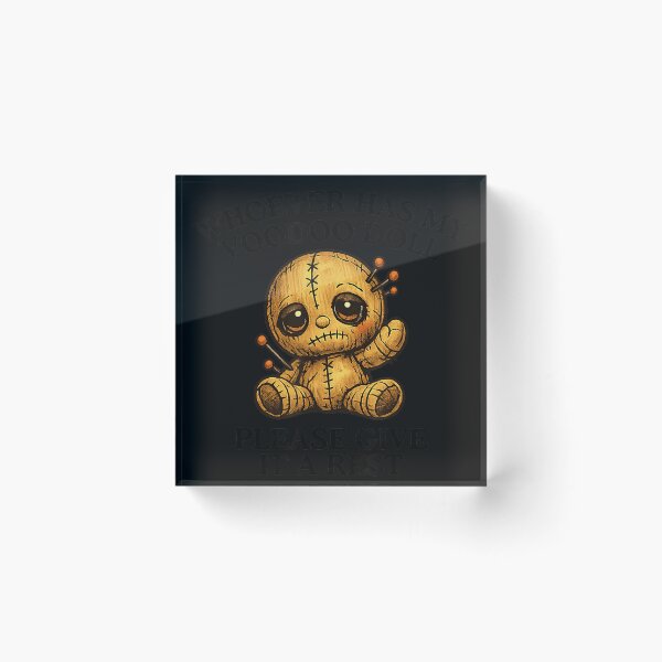 Item preview, Whoever Has My Voodoo Doll Please Give It A Rest Sarcastic Voodoo Humor Quote designed and sold by BrockmeyeSB.