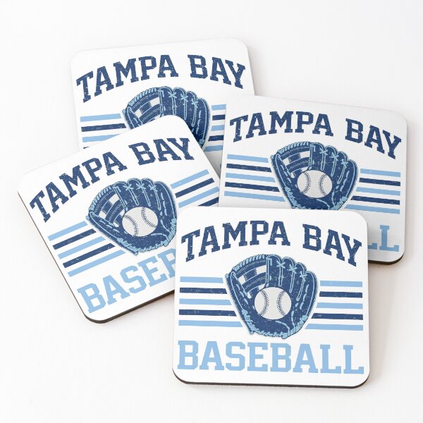 Item preview, Retro Baseball Glove Tampa Bay Fan Design designed and sold by ManuelCai10045.