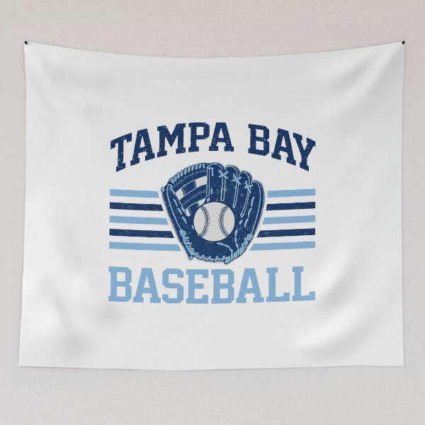Item preview, Retro Baseball Glove Tampa Bay Fan Design designed and sold by ManuelCai10045.