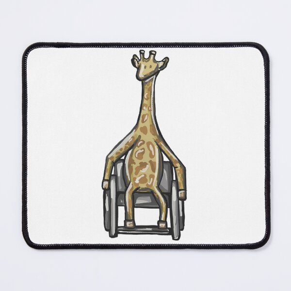 Item preview, Giraffe In Wheelchair designed and sold by zelia-manes.
