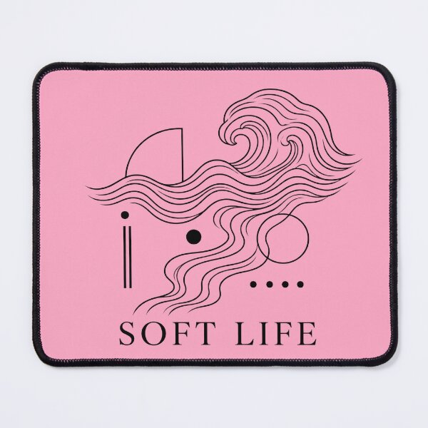 Item preview, Soft Life Abstract Aesthetic – Minimalist Self Care Design designed and sold by RobertArt08.
