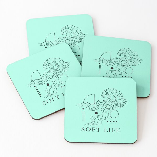 Item preview, Soft Life Abstract Aesthetic – Minimalist Self Care Design designed and sold by RobertArt08.