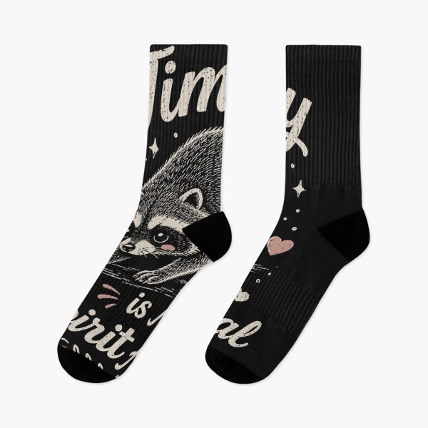 Item preview, Timothy Is My Spirit Animal Raccoon Lover Personalized Wildlife Gift designed and sold by BrockmeyeSB.