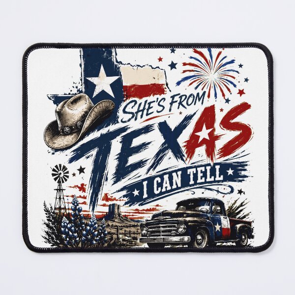 Item preview, Texas Pride Vintage Truck Bluebonnet Design designed and sold by Katherine93077.