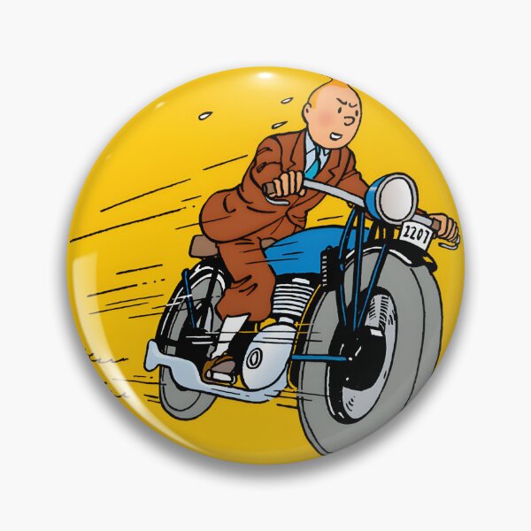 Item preview, Tintin'S Iconic Motorcycle Adventure On Wheels | Perfect Gift For You And Friends designed and sold by GucciJhon.