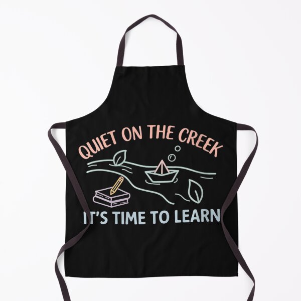 Item preview, Quiet On The Creek It's Time To Learn Teacher Student Education designed and sold by BrockmeyeSB.