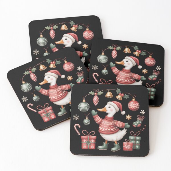 Item preview, Cozy Christmas Goose - Farmhouse Winter Holiday Design designed and sold by BackTWO.