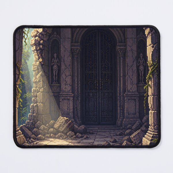 Item preview, Dark Fantasy Pixel Art: Desolate Cathedral designed and sold by bapupa.