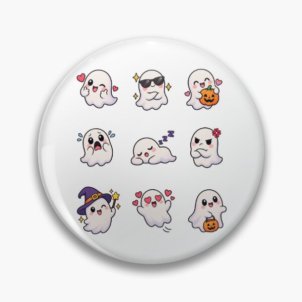Item preview, Cute Kawaii Ghosts designed and sold by odkocreative.
