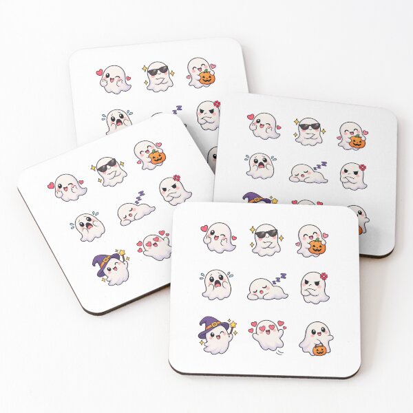 Item preview, Cute Kawaii Ghosts designed and sold by odkocreative.