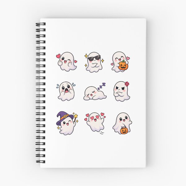 Item preview, Cute Kawaii Ghosts designed and sold by odkocreative.