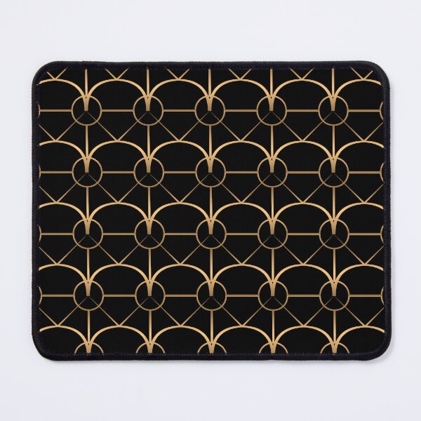 Item preview, Luxury Gold Art Deco Pattern - Elegant Geometric Design designed and sold by BackTWO.