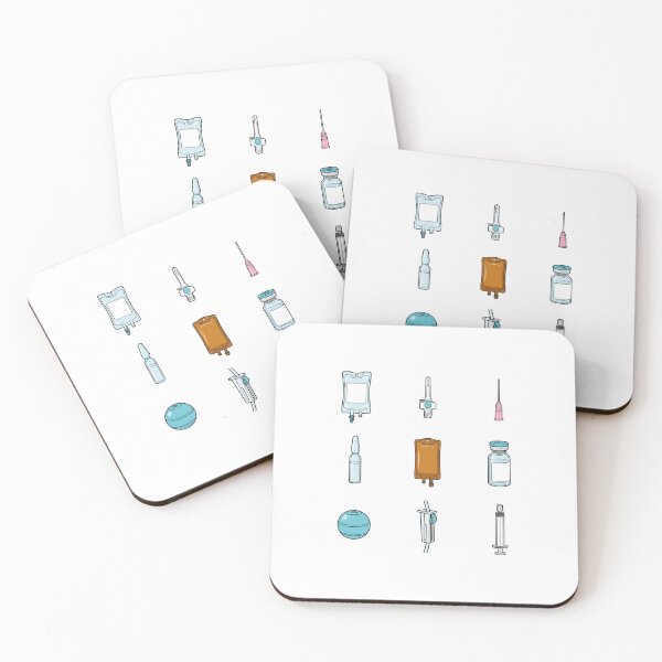 Item preview, IV Infusion Therapy Pharmacy Nursing Medical Gear Sticker Pack designed and sold by mood-draftsman.