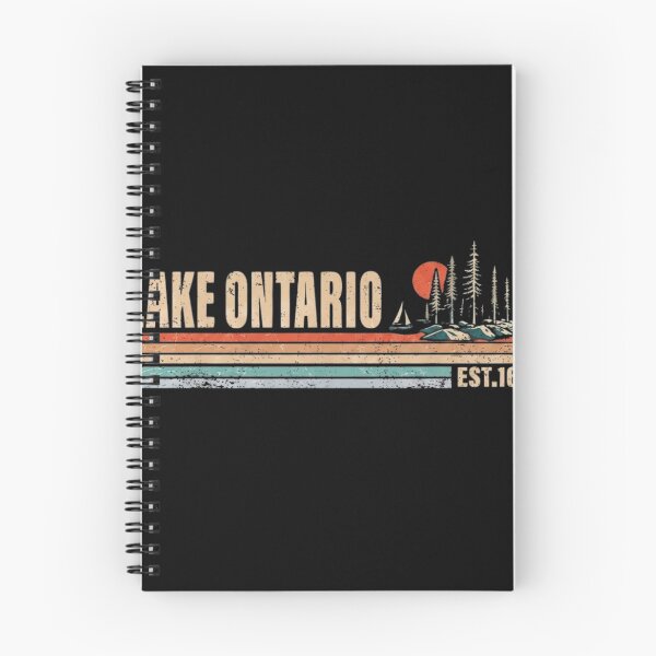 Item preview, Lake Ontario Retro Sunset Vintage Great Lakes EST 1641 designed and sold by haitrieuic96.