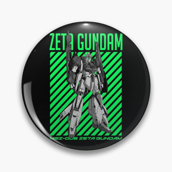 Item preview, black white neon MSZ-006 Zeta Gundam full colour gunpla builder VECTOR art mecha  designed and sold by sabartgunpla.