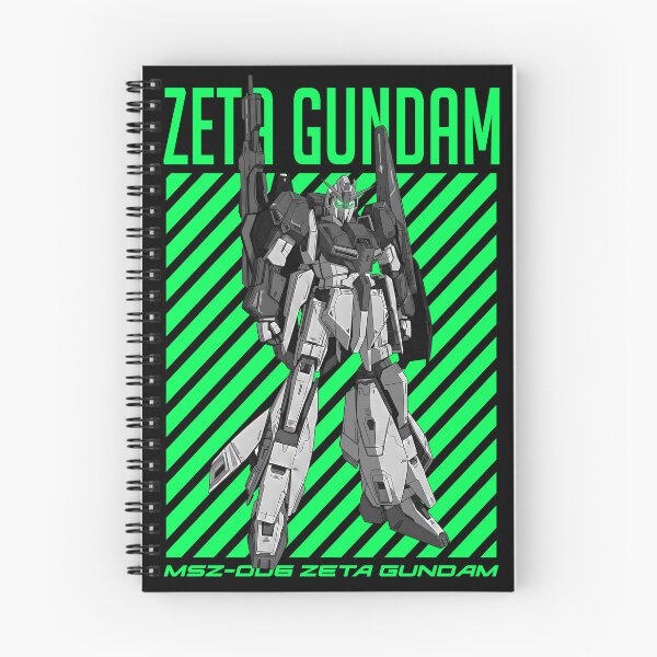 Item preview, black white neon MSZ-006 Zeta Gundam full colour gunpla builder VECTOR art mecha  designed and sold by sabartgunpla.